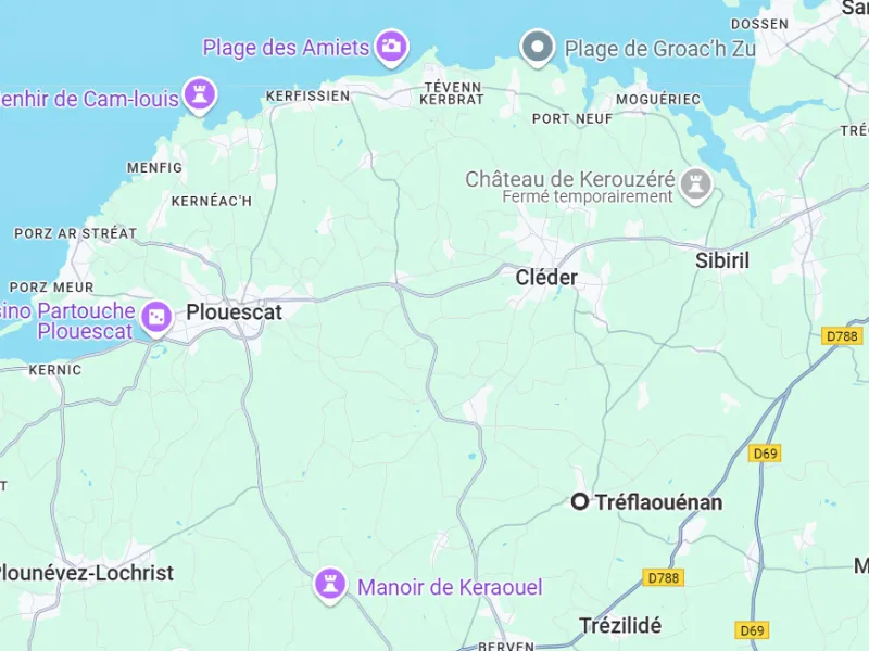 creusage de fondations plouescat